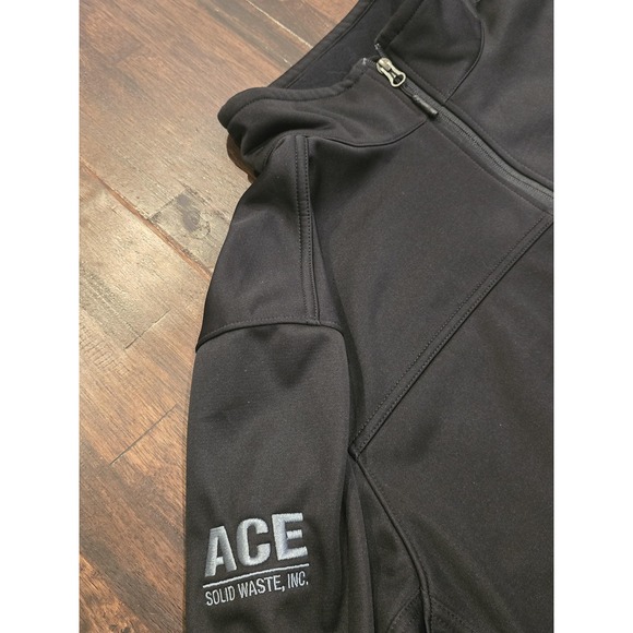 The North Face Jacket Mens Large Black Apex ClimateBlock Softshell Full Zip - Picture 3 of 8